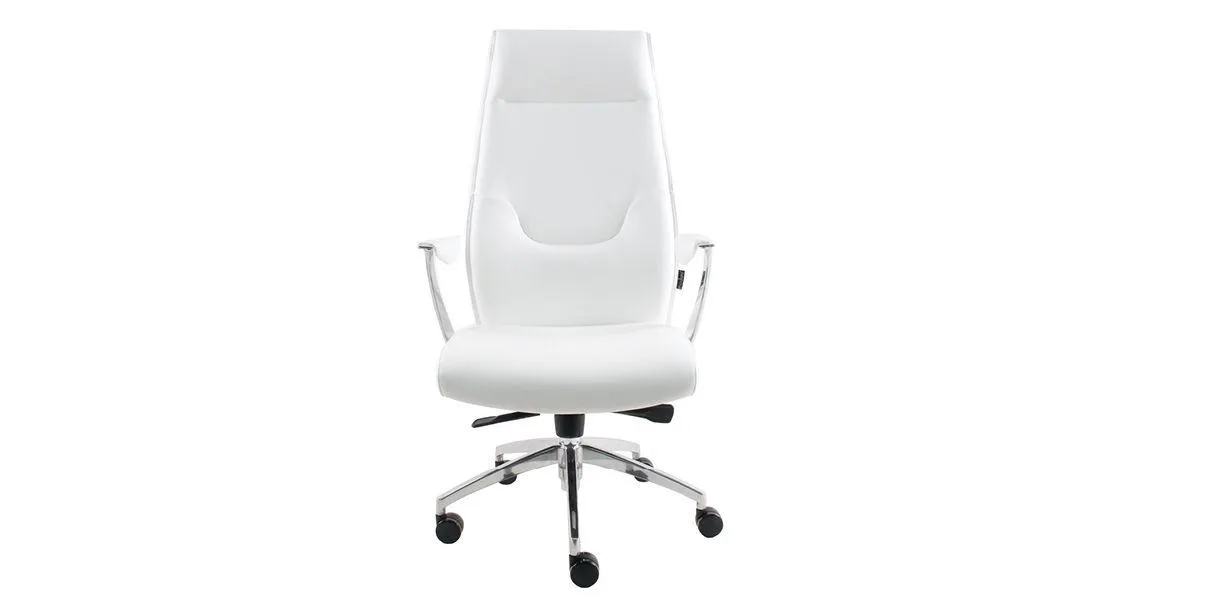 Apex Office Chair High Back White