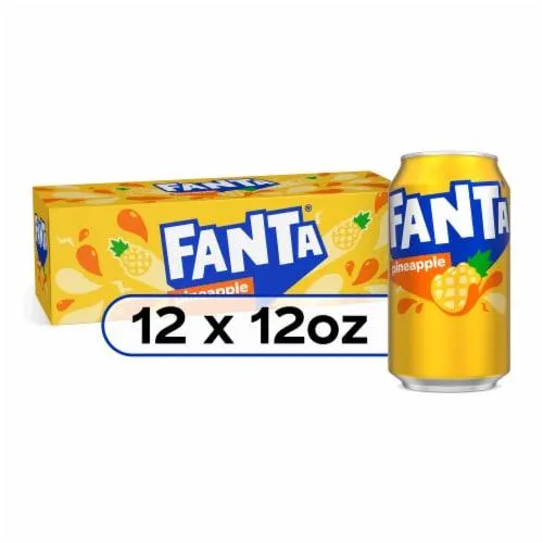 Fanta® Pineapple Soda Cans