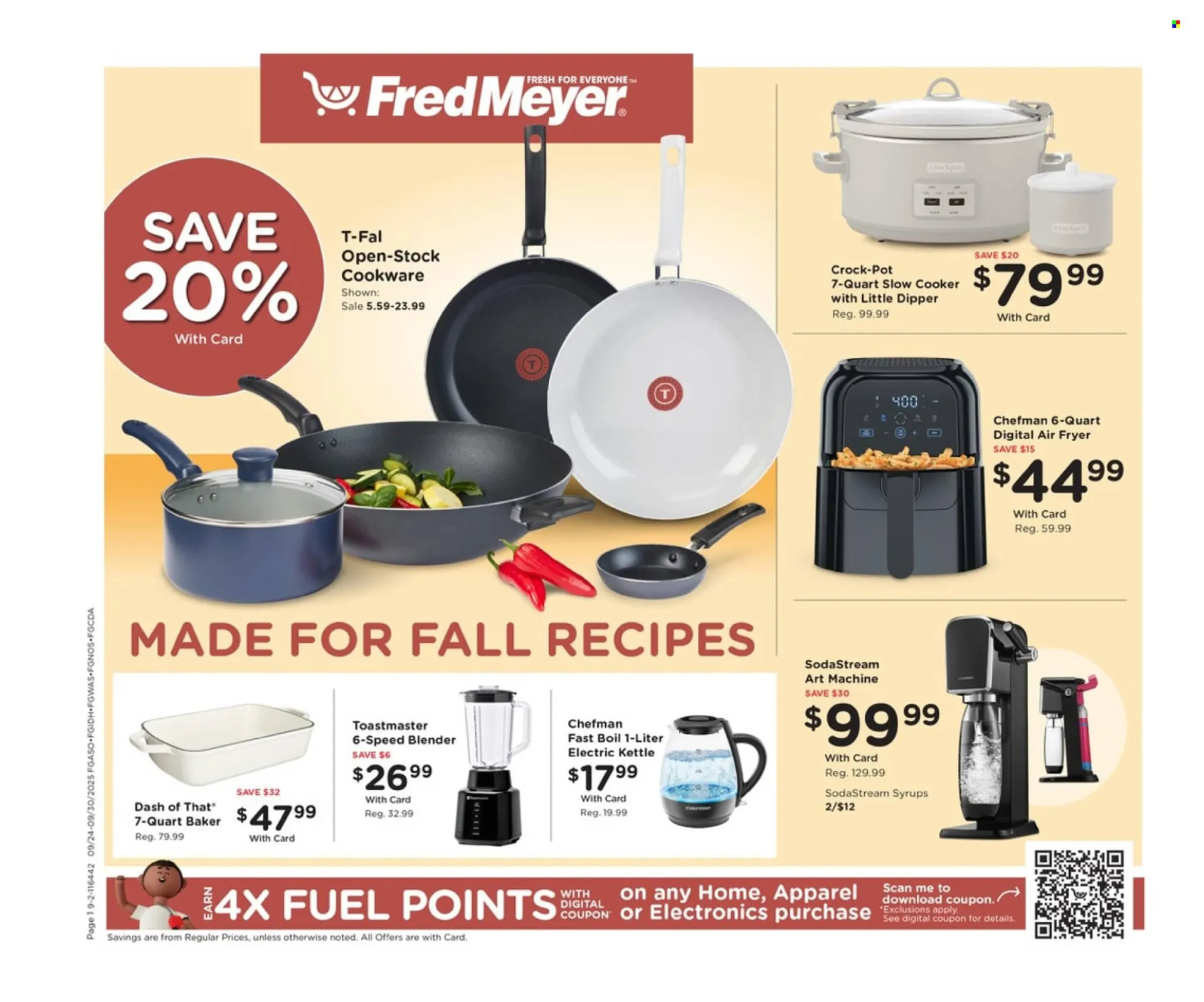 Weekly ad Fred Meyer weekly ad from September 24 to September 30 2025 - Page 1