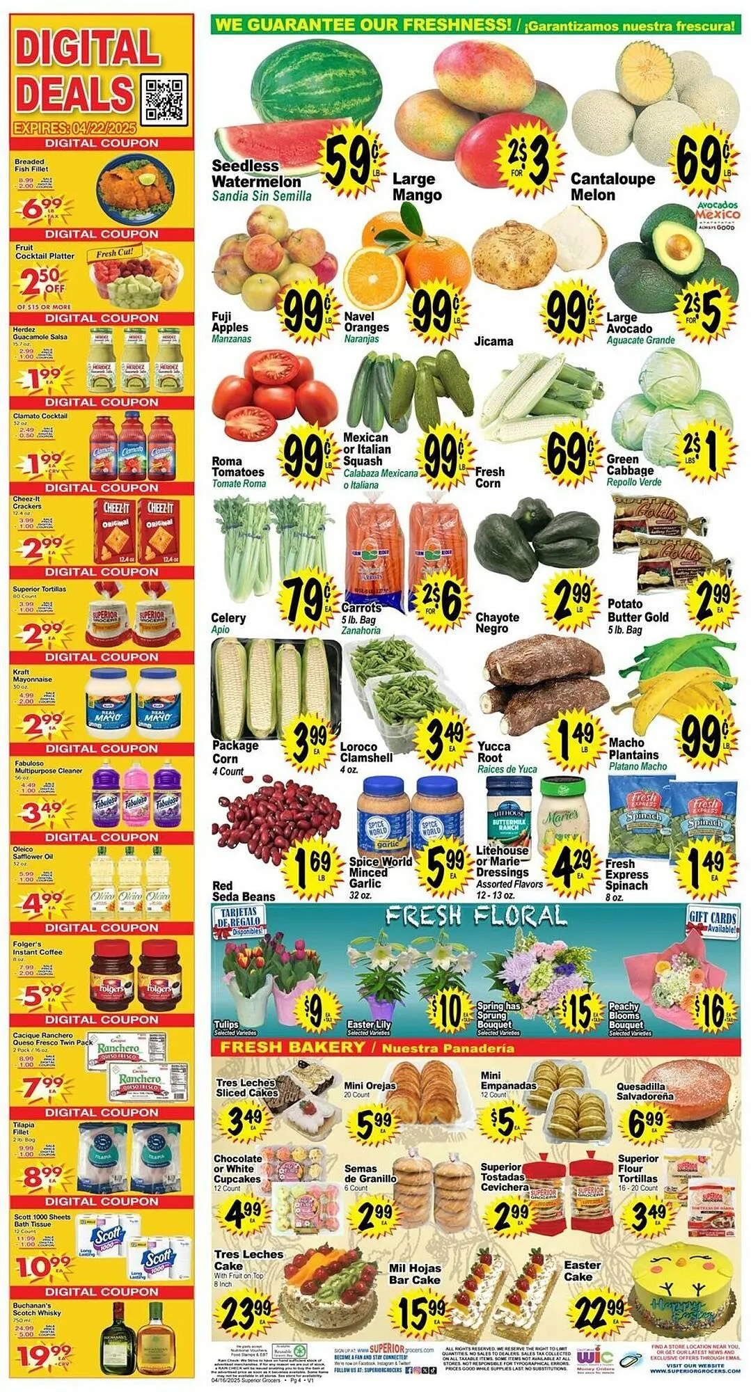 Weekly ad Superior Grocers Weekly Ad from April 16 to April 22 2025 - Page 4