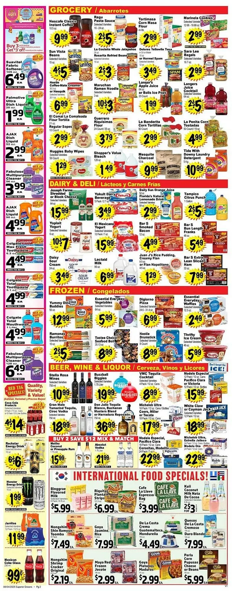 Weekly ad Superior Grocers Weekly Ad from June 4 to June 10 2025 - Page 2