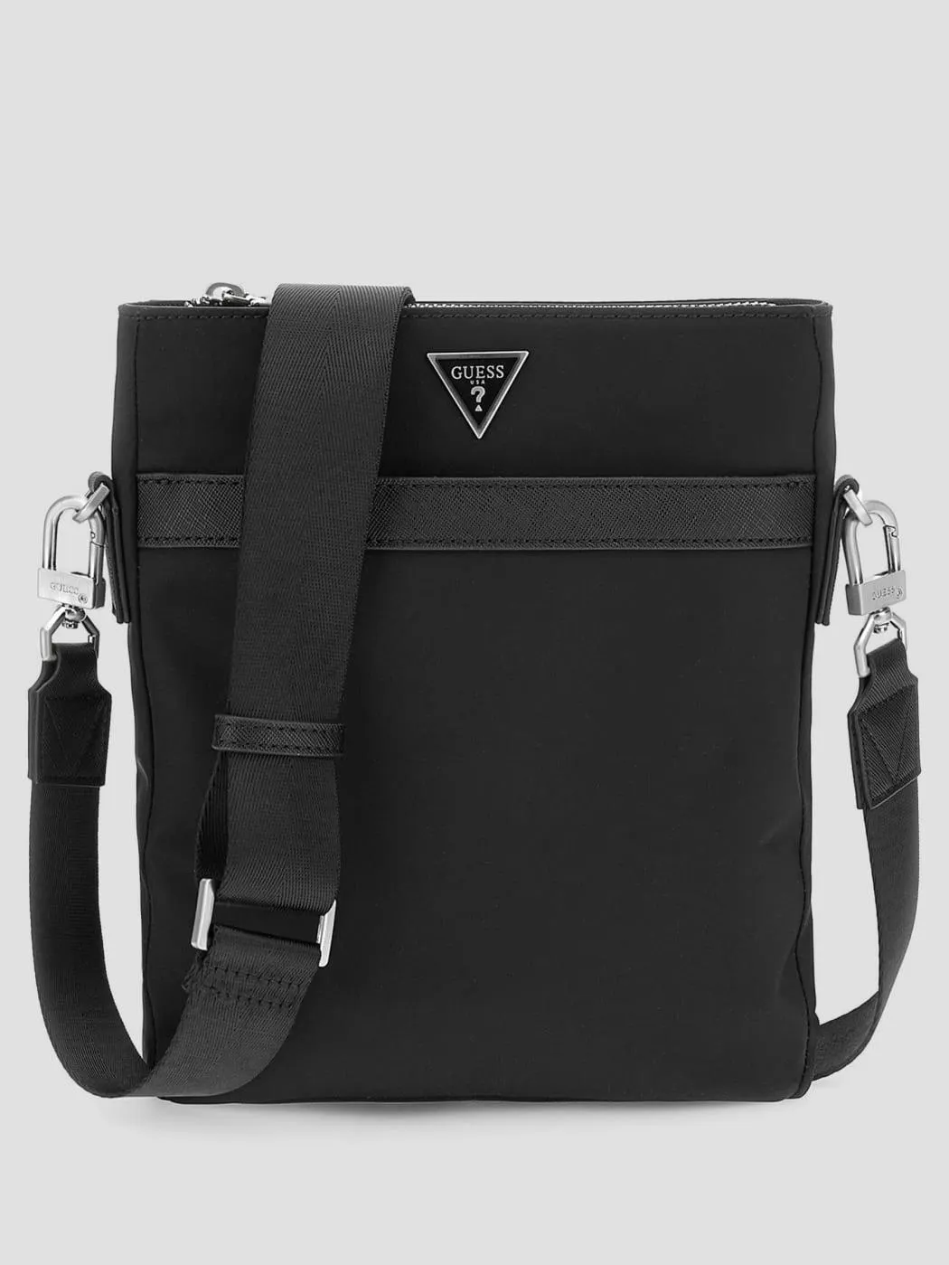 Nylon Flat Crossbody
