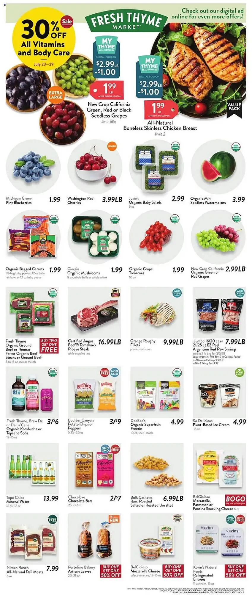 Fresh Thyme Weekly Ad - 1
