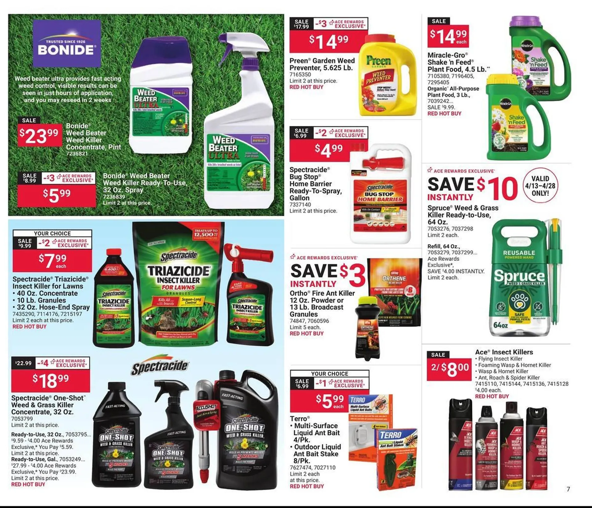 Weekly ad Ace Hardware flyer from April 1 to April 28 2026 - Page 6