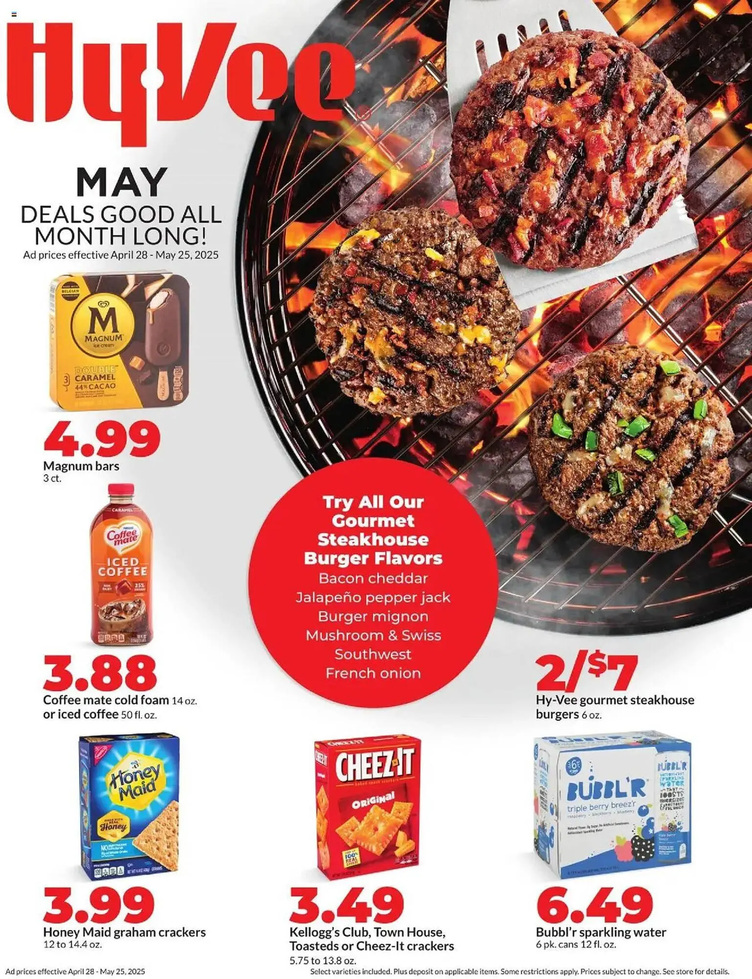 Weekly ad Hy-Vee Weekly Ad from April 28 to May 26 2025 - Page 1