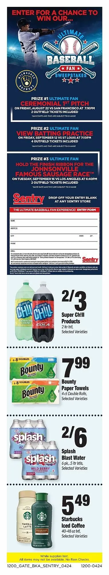 Weekly ad Sentry Weekly Ad from May 24 to May 30 2025 - Page 6