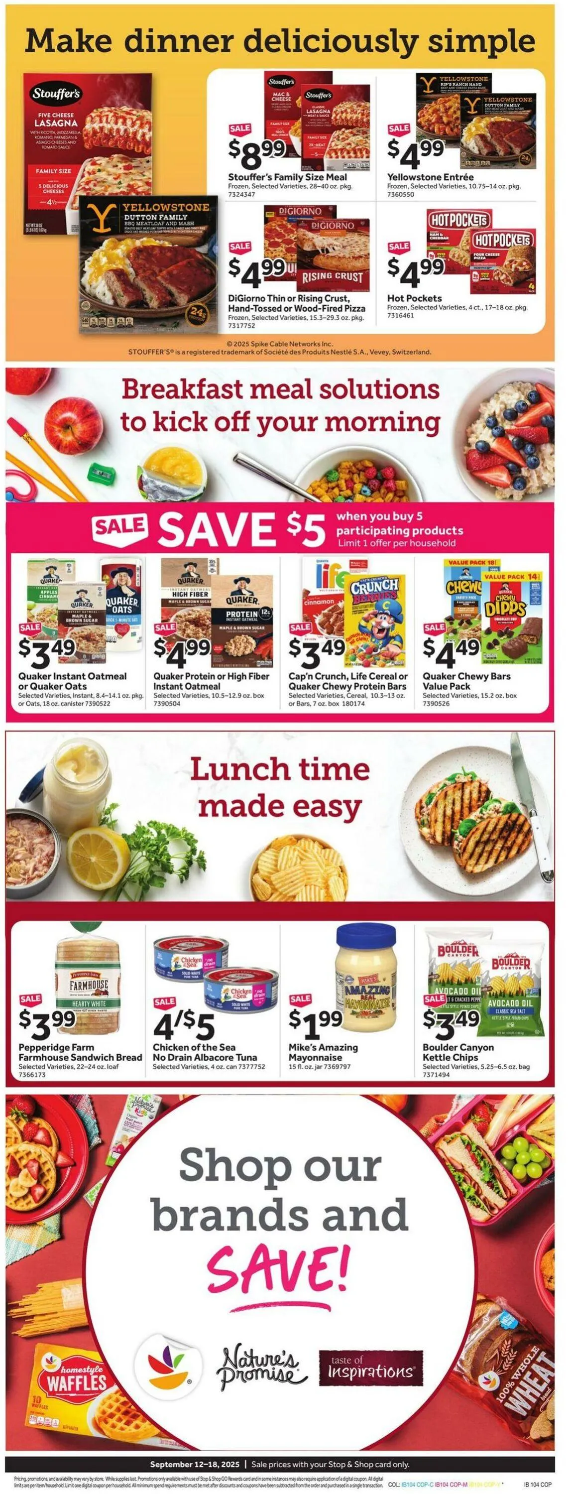Weekly ad Stop & Shop from September 12 to September 18 2025 - Page 13
