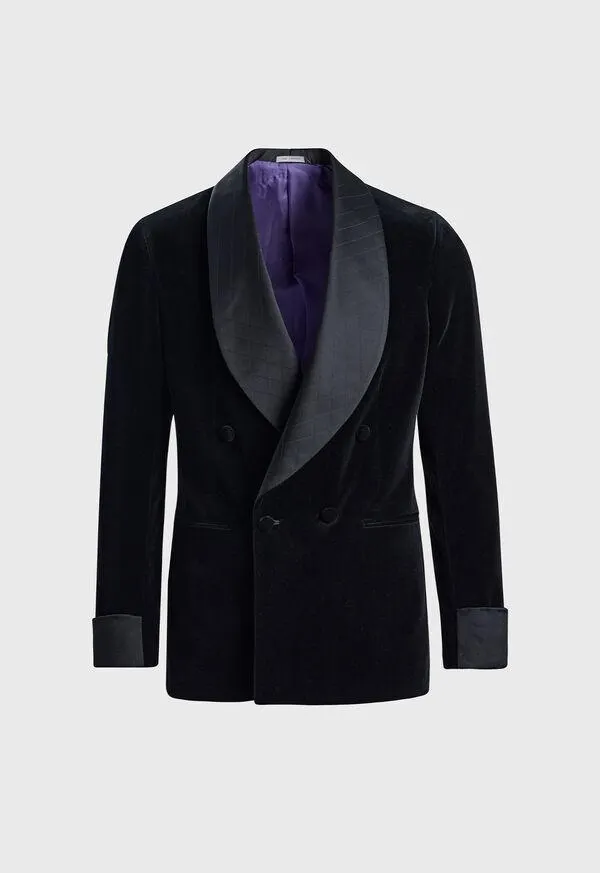 Velvet Shawl Collar Dinner Jacket