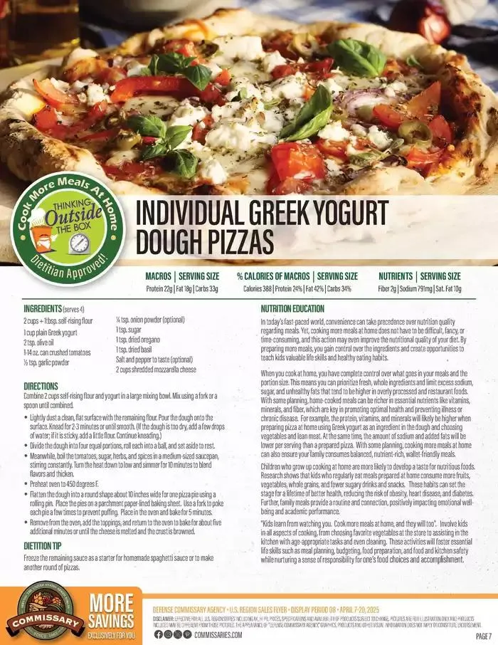 Weekly ad Flyer Commissary from April 7 to April 20 2025 - Page 7