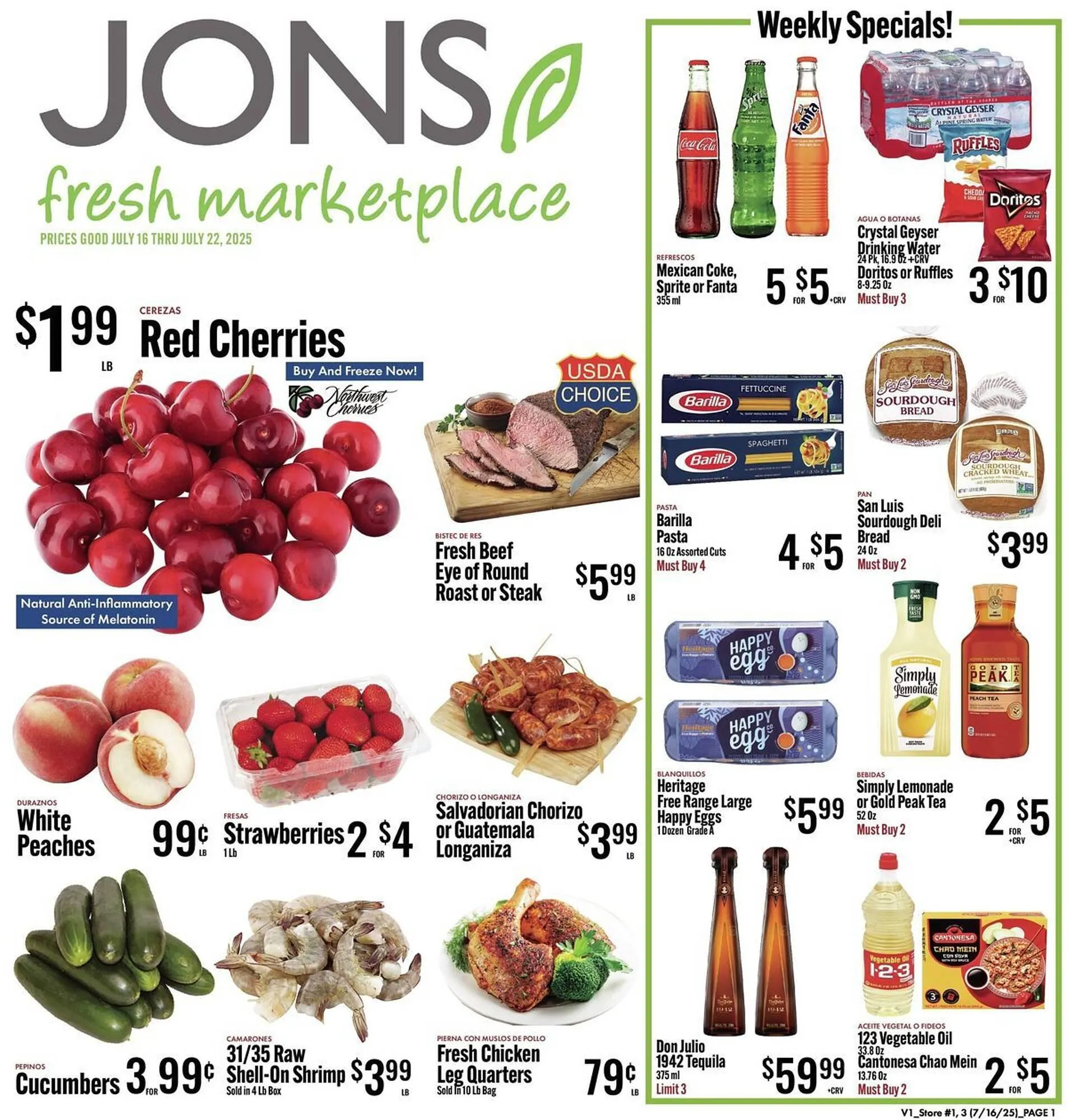 Jons International Weekly Ad - 1