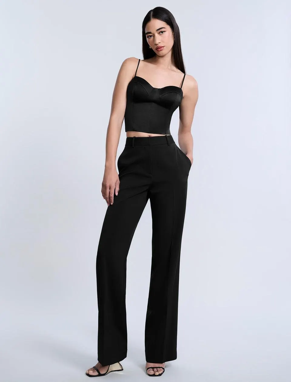 Cady Relaxed Straight Pant