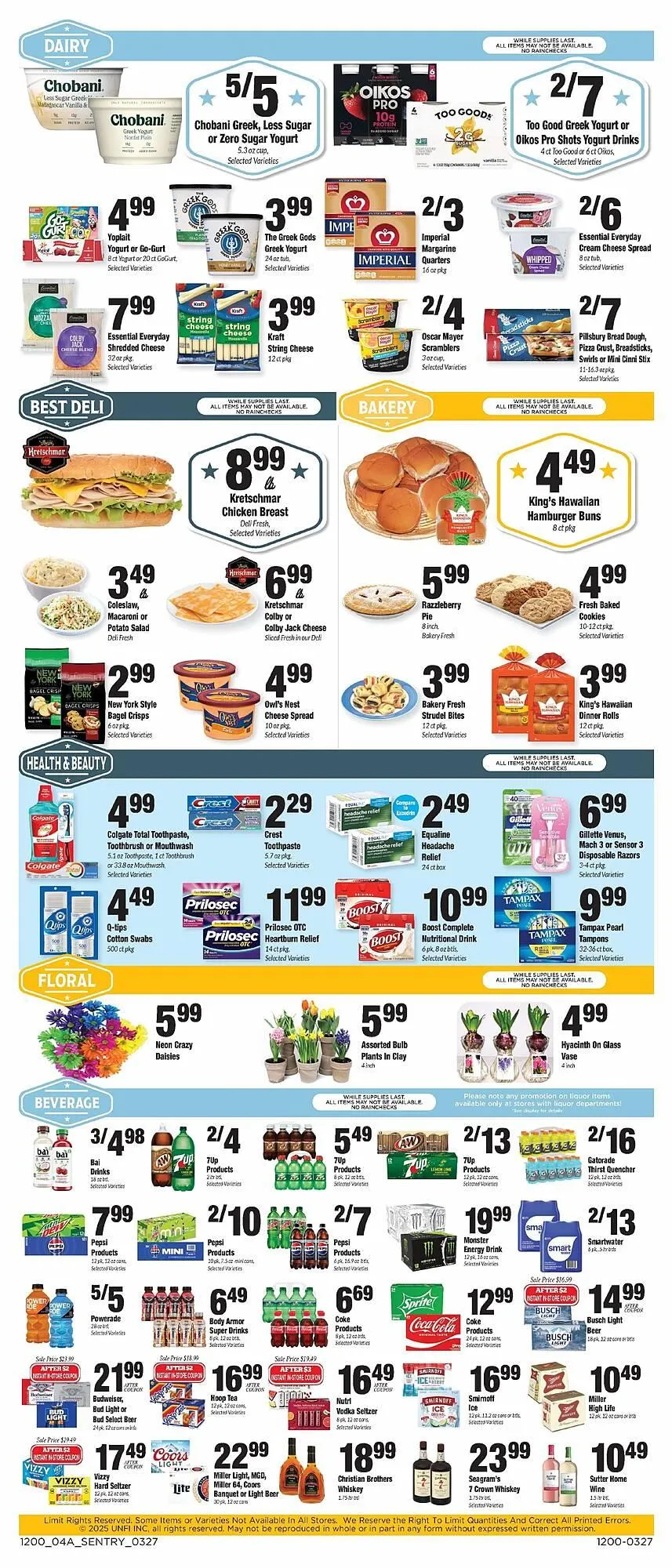 Weekly ad Sentry Weekly Ad from March 27 to April 2 2025 - Page 4