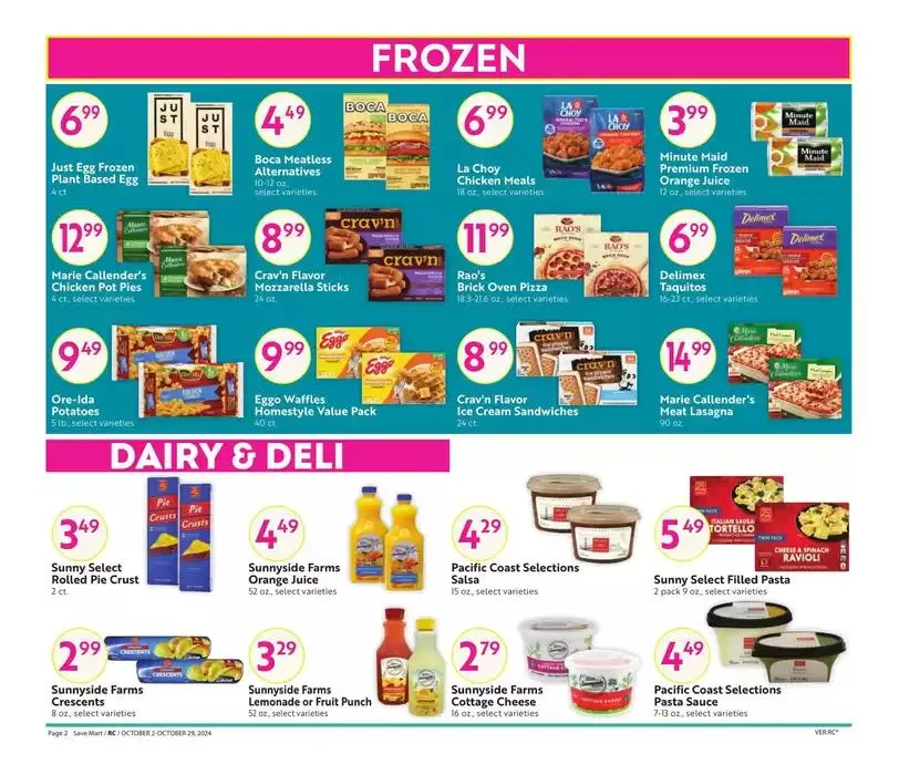 Weekly ad Current bargains and offers from October 2 to October 29 2024 - Page 2