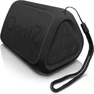 OontZ Angle Solo Portable Bluetooth Speaker 5.0-5W Sound, 10-Hr Battery, 100ft Wireless Range, IPX5 Water-Resistant, Budget-Friendly Small Speaker for Travel, Party, Outdoor or Home (Black)
