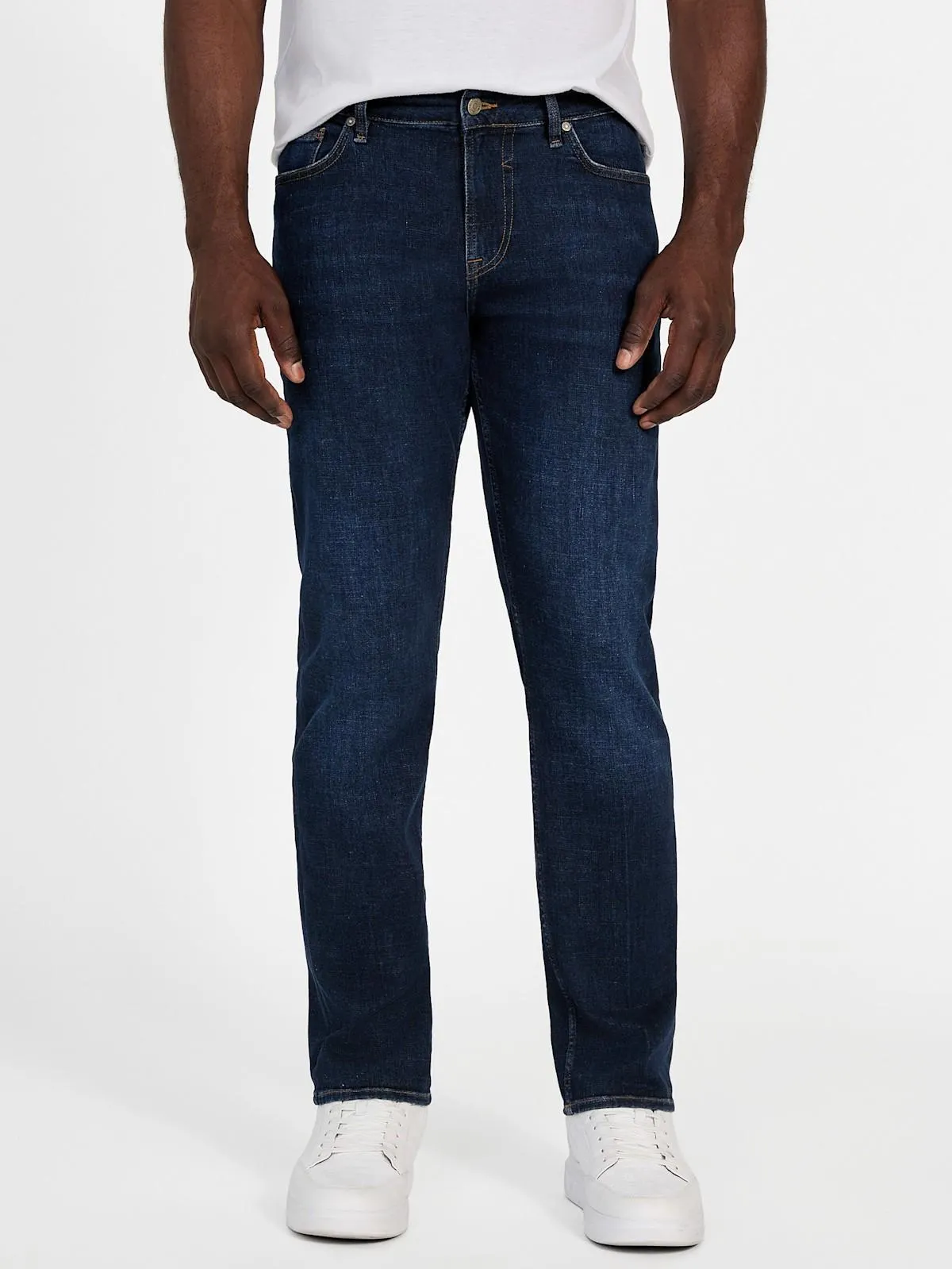 Eco Angels Slim-Fit Straight Jeans