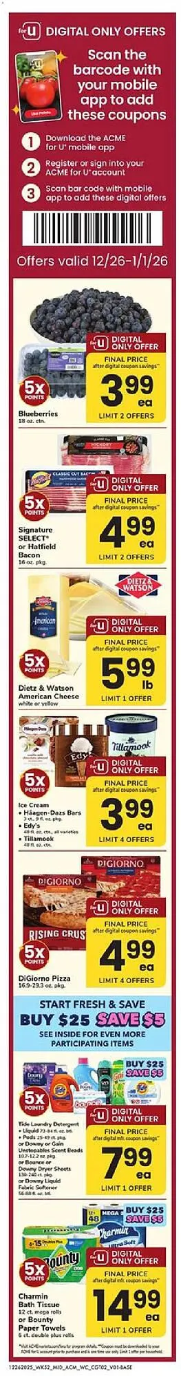 Weekly ad ACME weekly ad from December 26 to January 1 2026 - Page 2