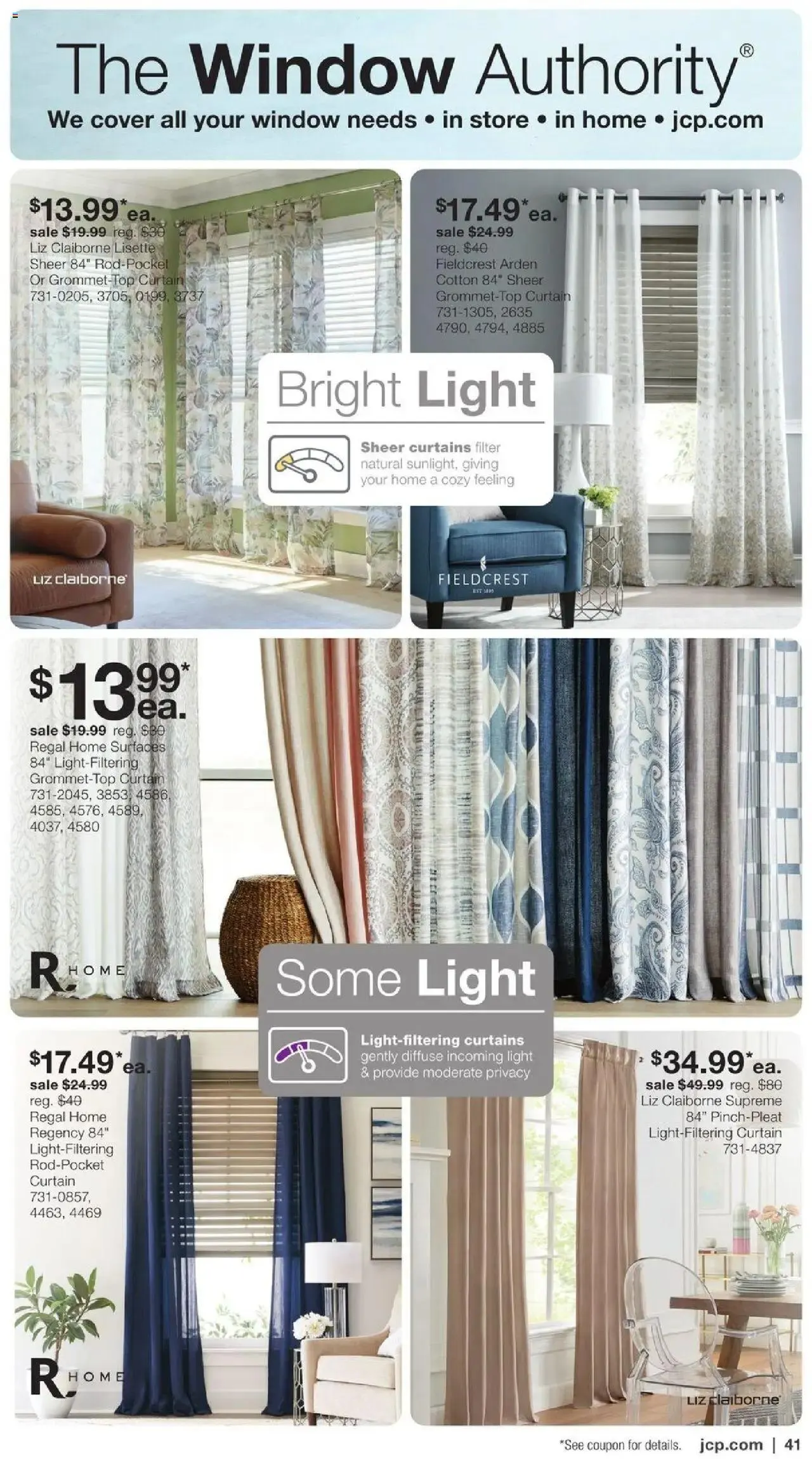 Weekly ad JCPenney Biggest Home Sale of the Season from April 7 to April 27 2025 - Page 40
