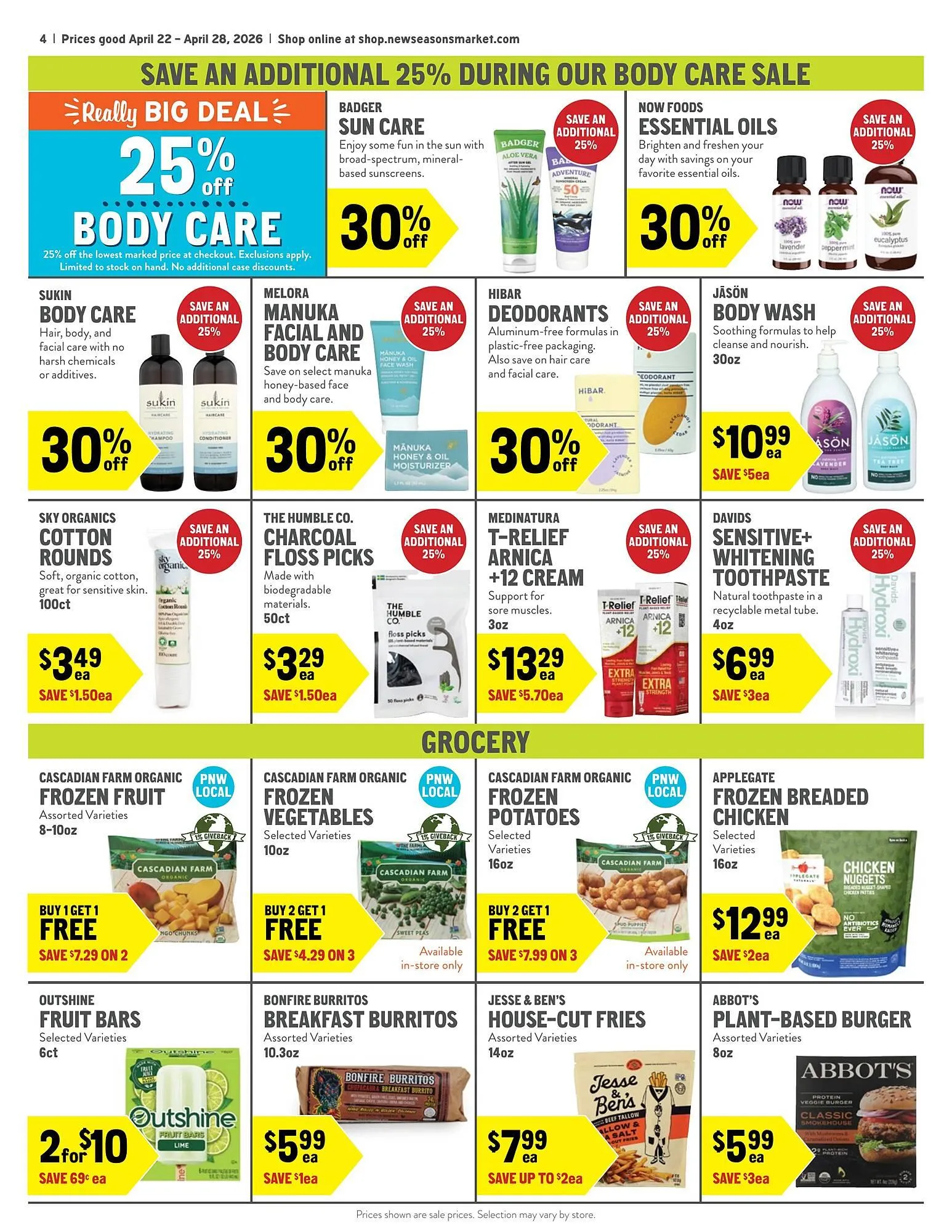 Weekly ad New Seasons Market weekly ad from April 22 to April 28 2026 - Page 4
