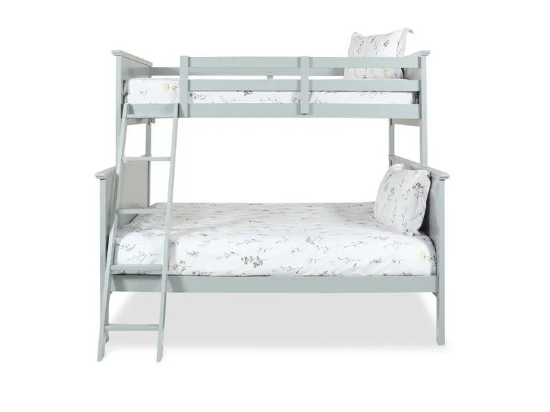 Hunter Hill Gray Twin Over Full Bunk Bed
