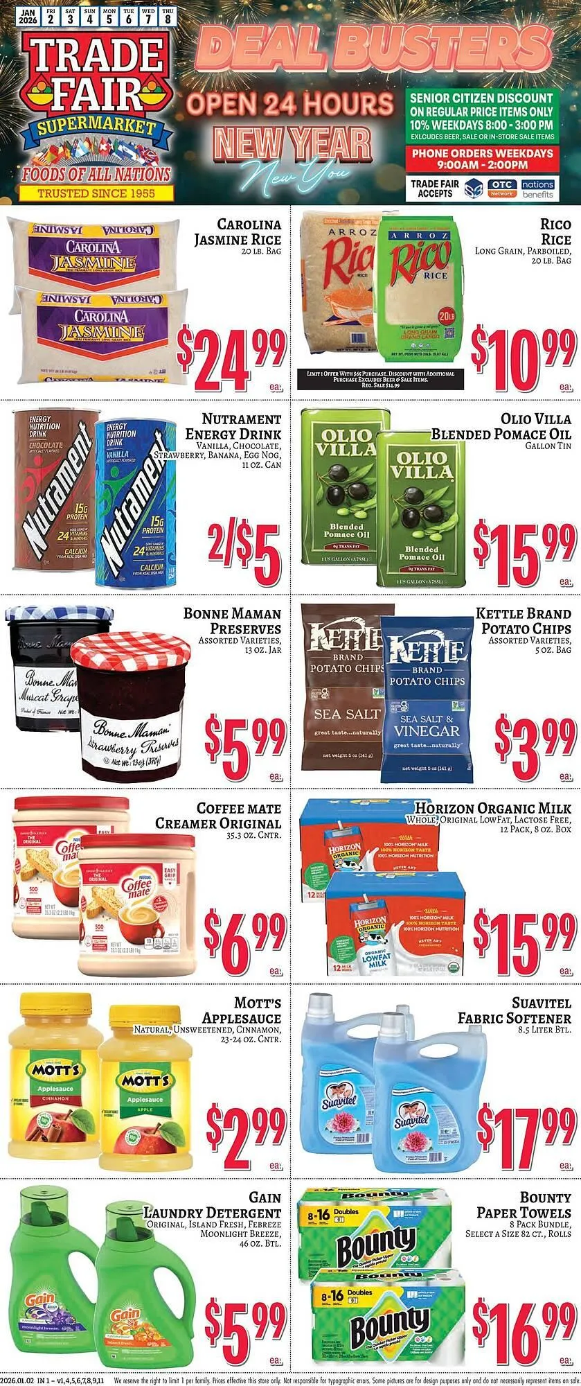 Weekly ad Trade Fair Supermarket weekly ad from January 2 to January 8 2026 - Page 2