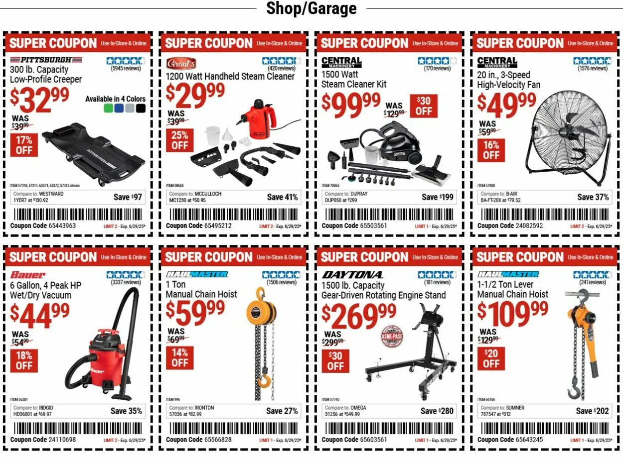 Catálogo de Harbor Freight Current weekly ad 16 de junio al 25 de junio 2025 - Página 9