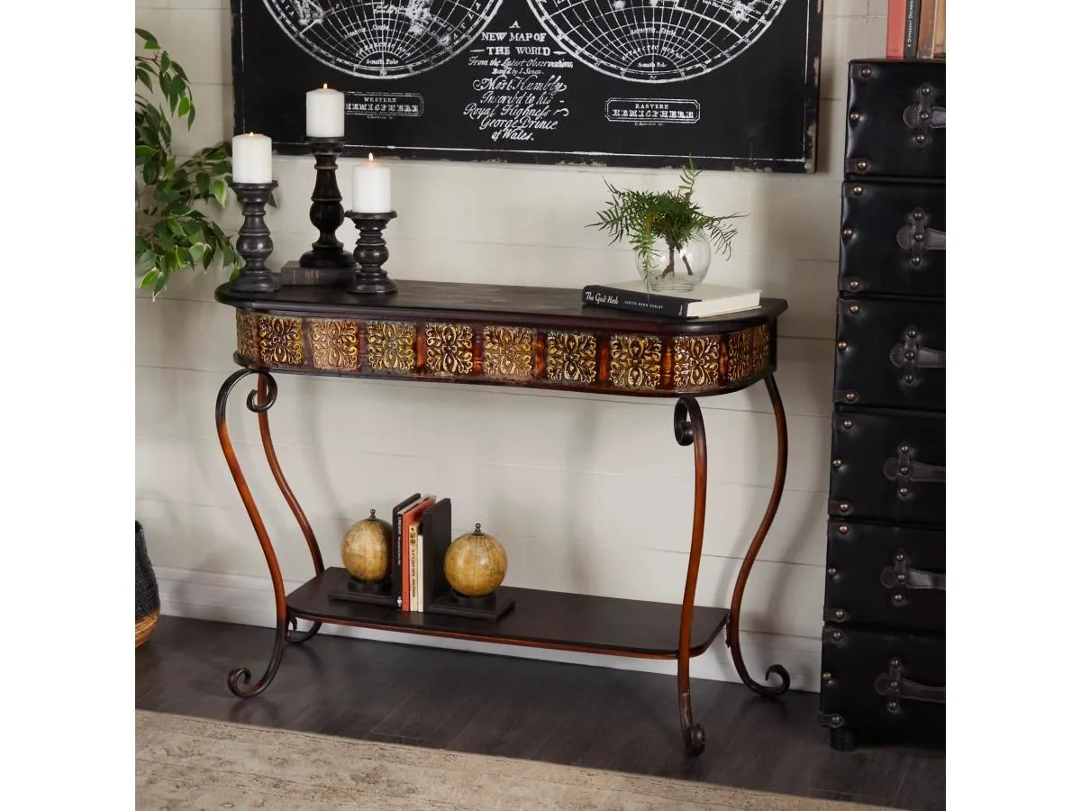 Floral Console Table