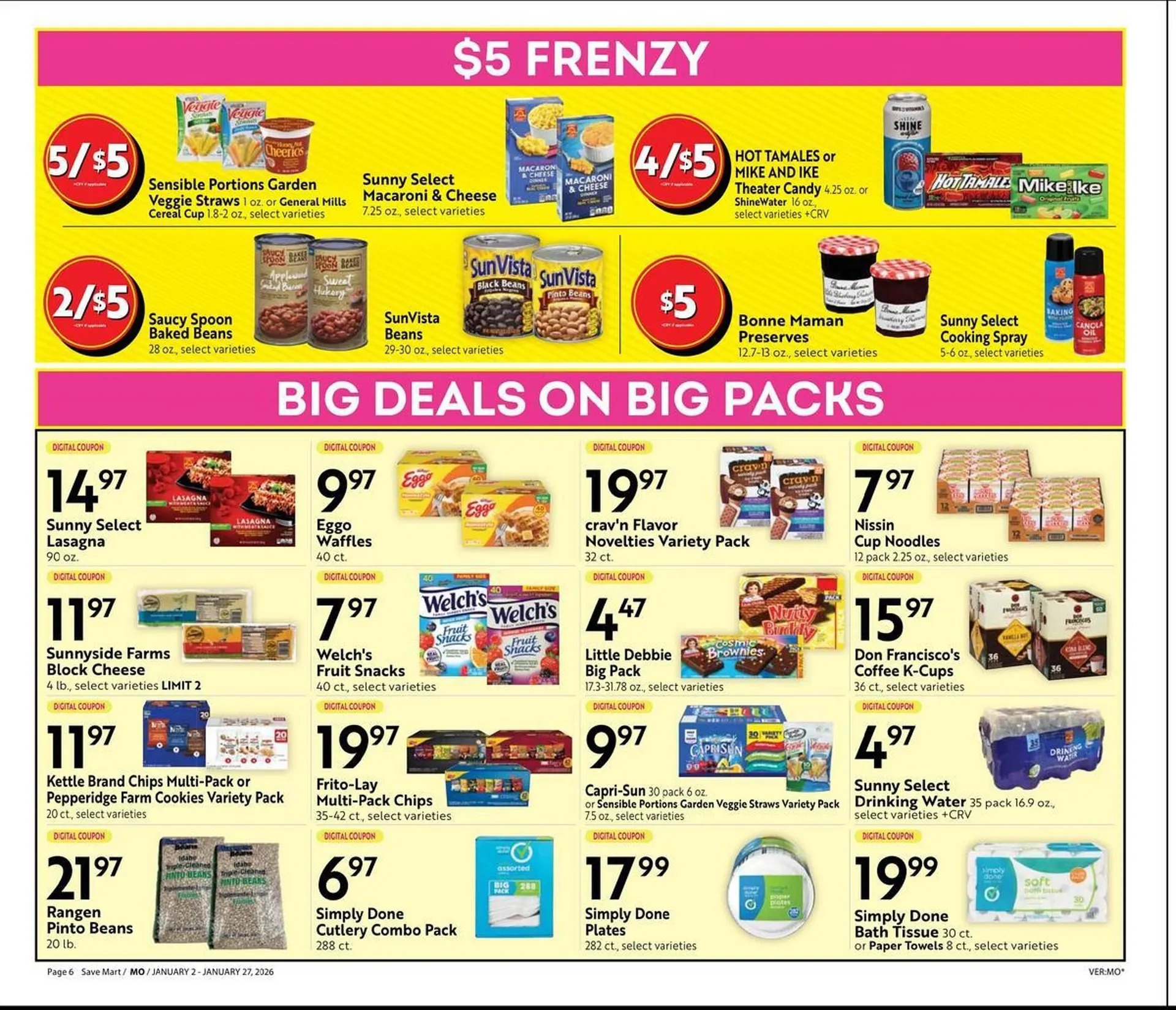 Weekly ad Save Mart weekly ad from January 2 to January 27 2026 - Page 6