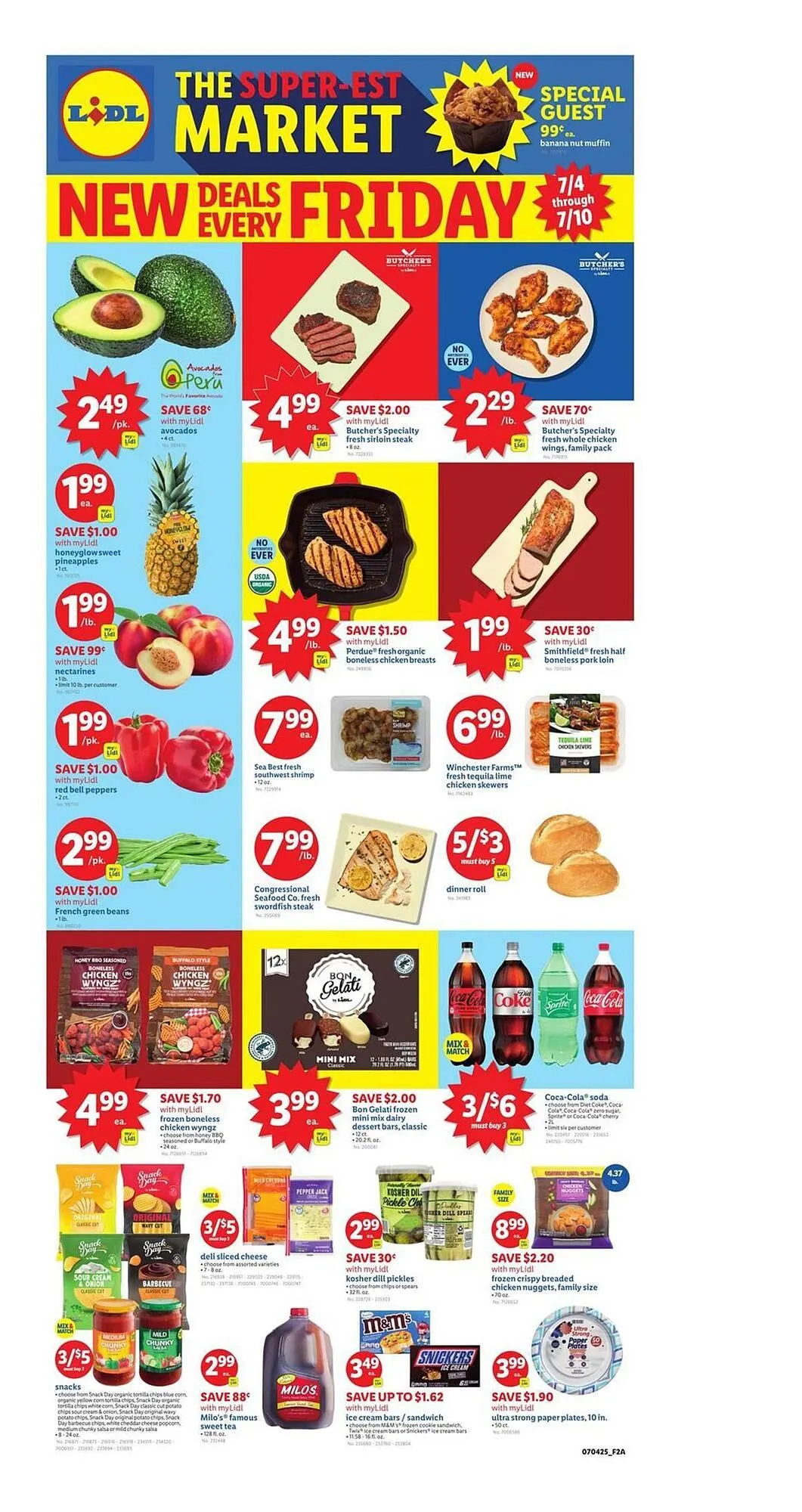 Weekly ad Lidl Weekly Ad from July 4 to July 10 2025 - Page 1