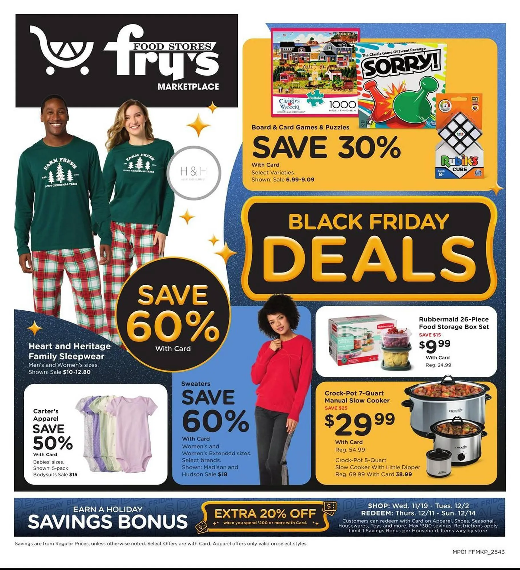 Weekly ad Fry's weekly ad from November 28 to December 2 2025 - Page 1