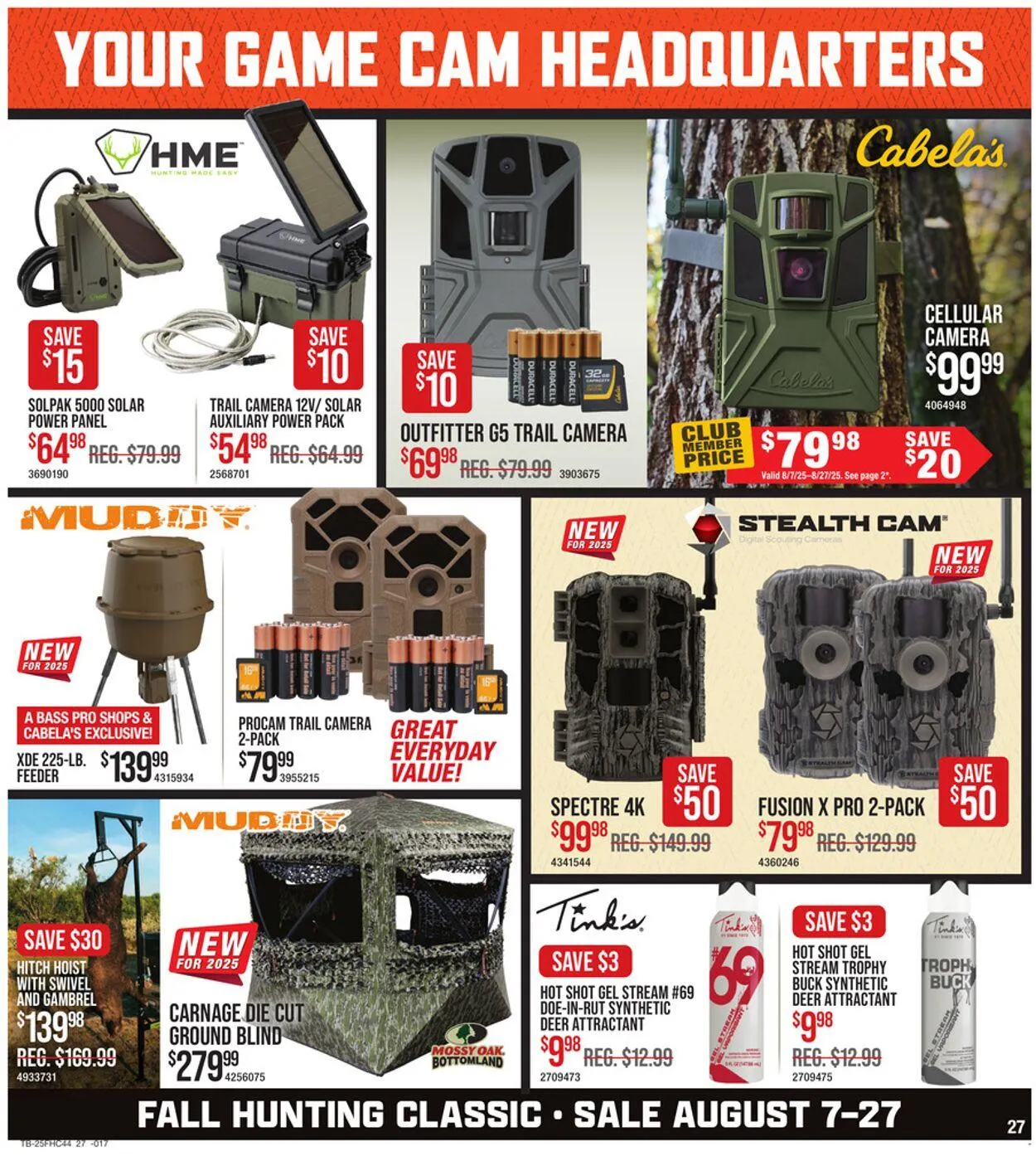 Weekly ad Bass Pro Current weekly ad from August 7 to August 27 2025 - Page 27