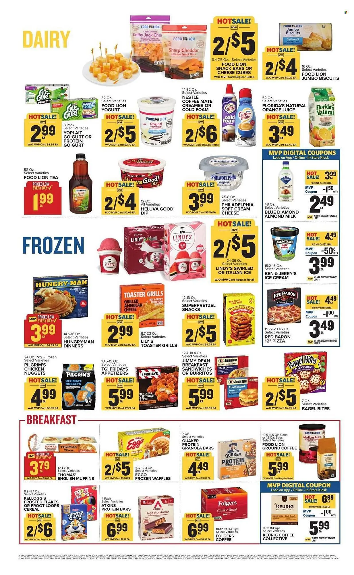 Weekly promotion Food Lion weekly ad spanning from April 29 to May 5 2026 - Page 7 for Catalogue 365