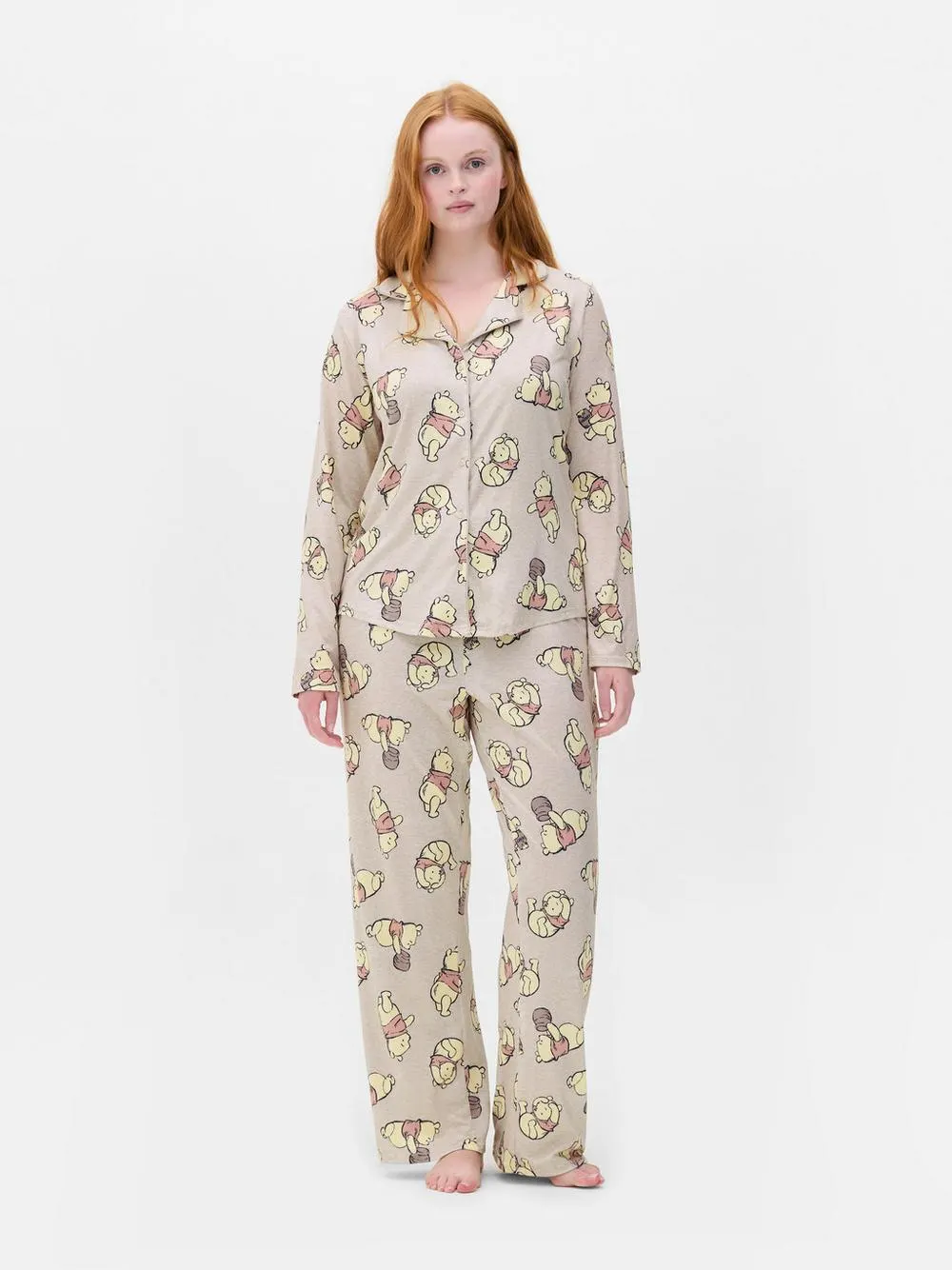 Disney Printed Boyfriend Pyjama Set
