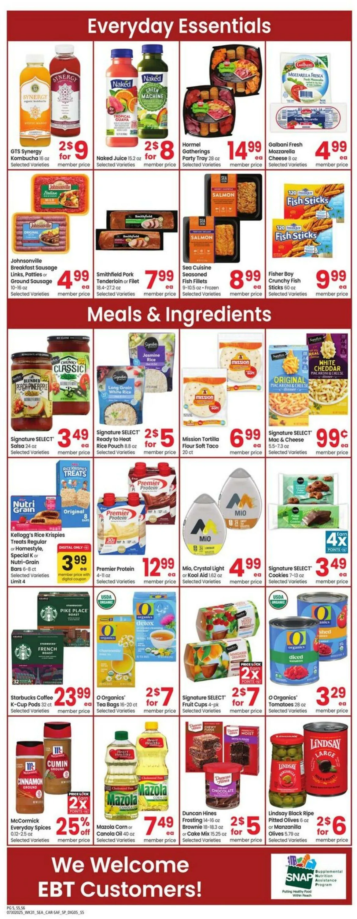 Weekly ad Carrs from July 30 to August 5 2025 - Page 5