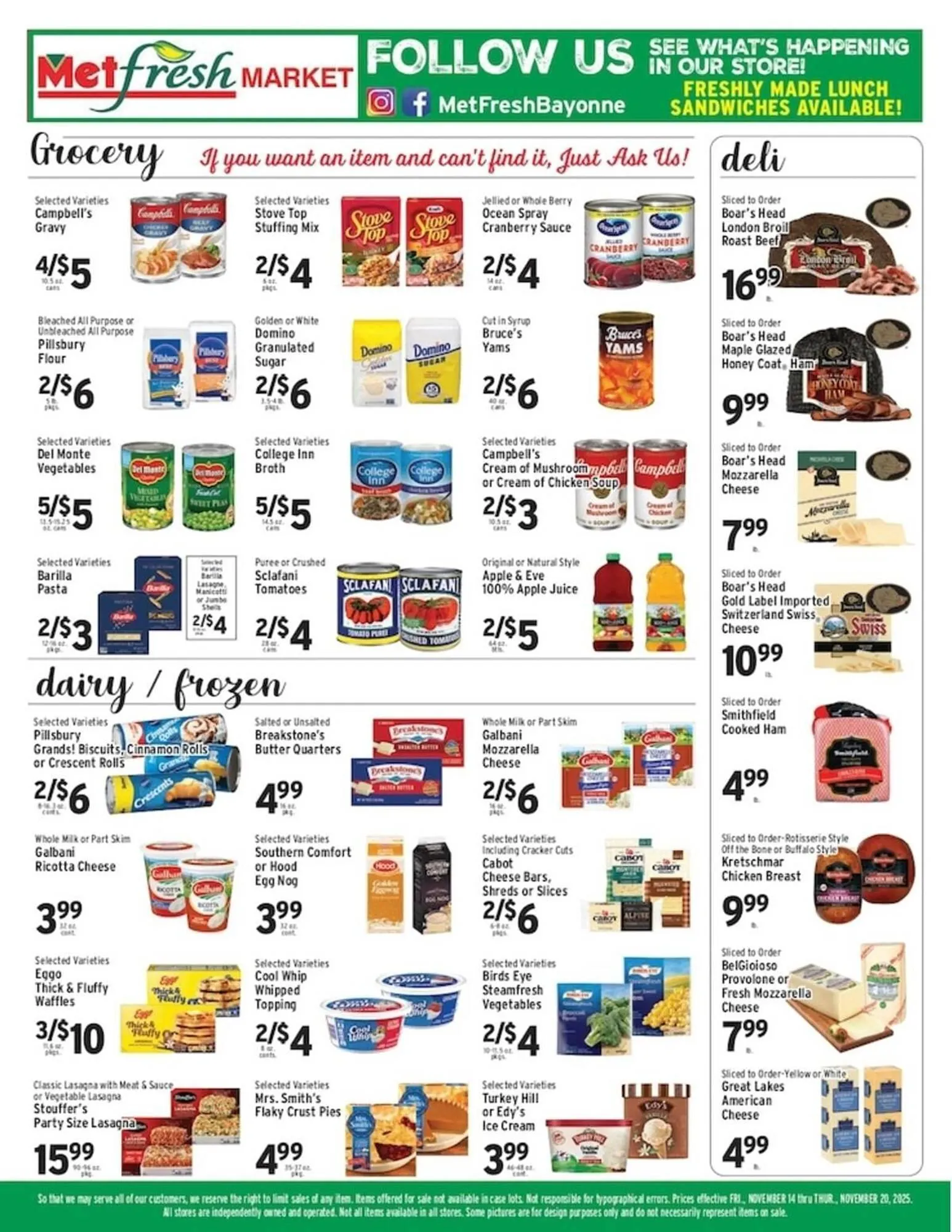 Weekly ad Met Foodmarkets weekly ad from November 14 to November 20 2025 - Page 2