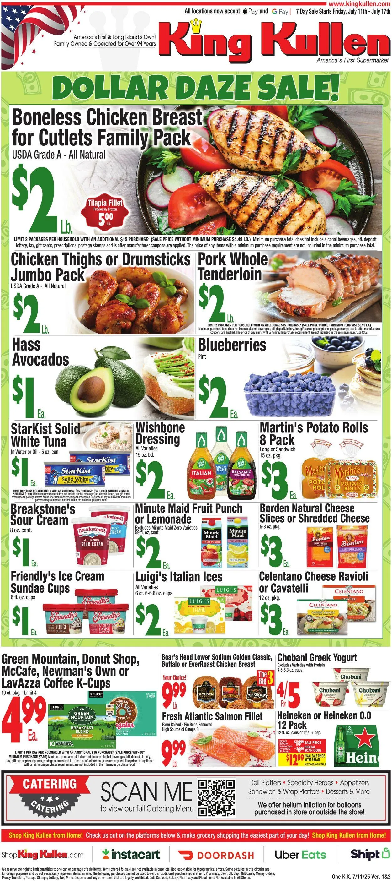 King Kullen Current weekly ad - 1