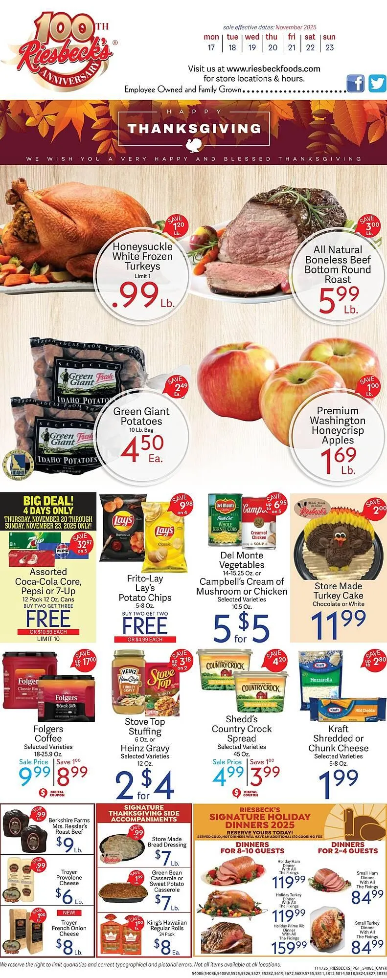 Weekly ad Riesbeck weekly ad from November 21 to December 31 2025 - Page 3