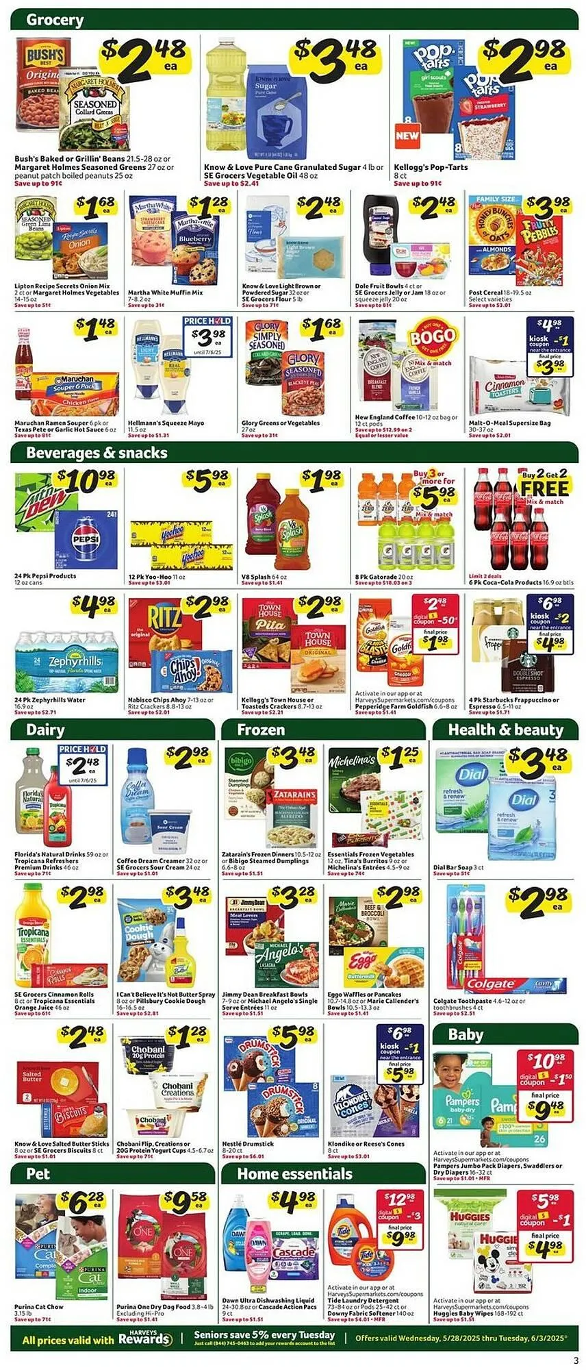 Weekly ad Harveys Supermarkets Weekly Ad from May 28 to June 3 2025 - Page 5