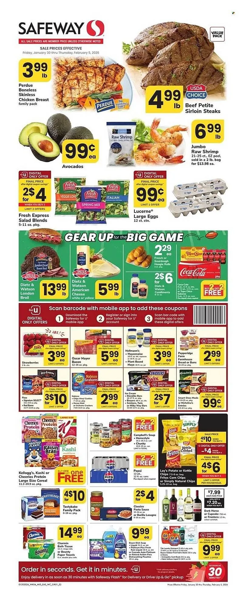 Safeway weekly ad - 1