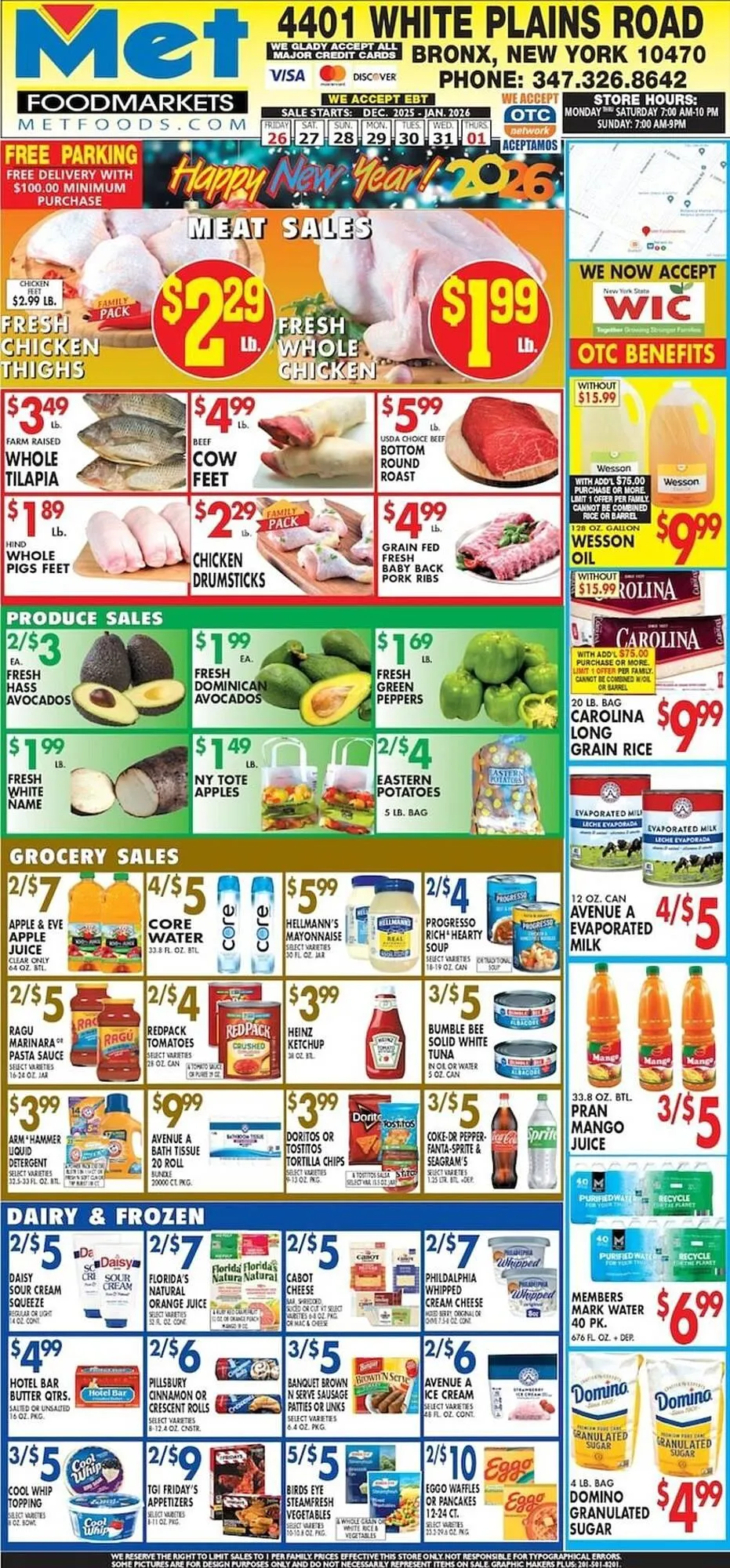 Weekly ad Met Foodmarkets weekly ad from December 26 to January 1 2026 - Page 1