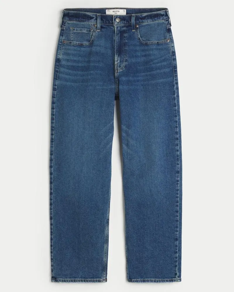 Dark Wash Baggy Jeans
