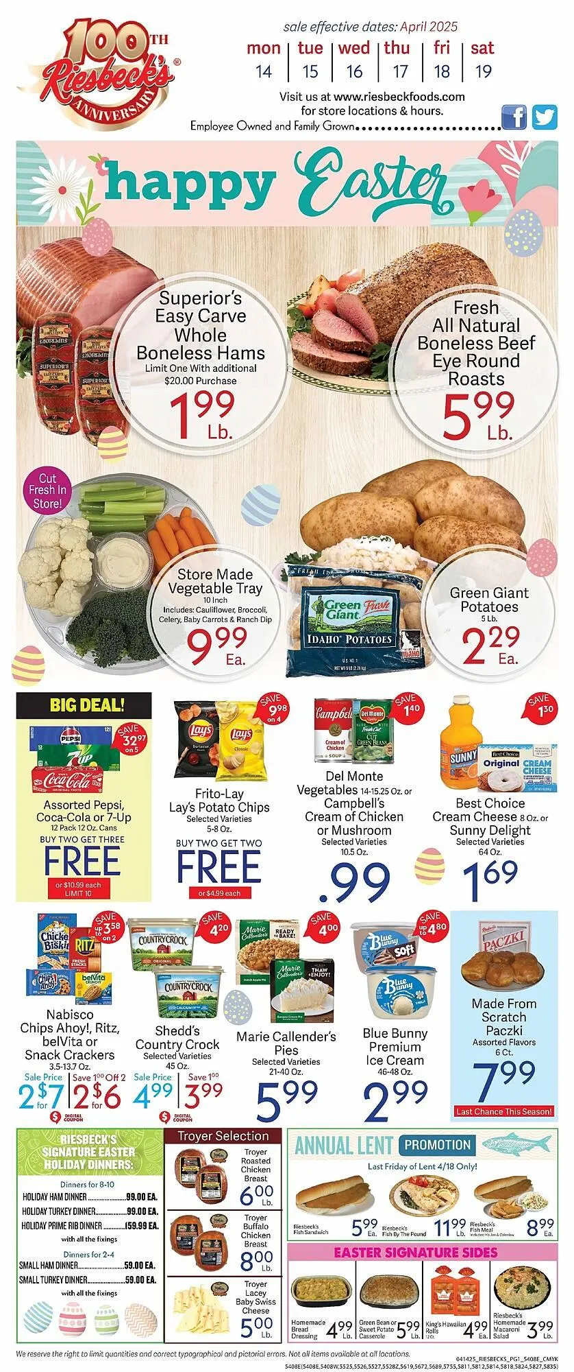 Riesbeck Weekly Ad - 1