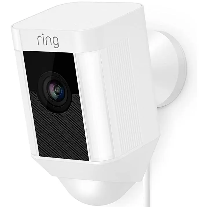 Ring Spotlight Cam Wired - White