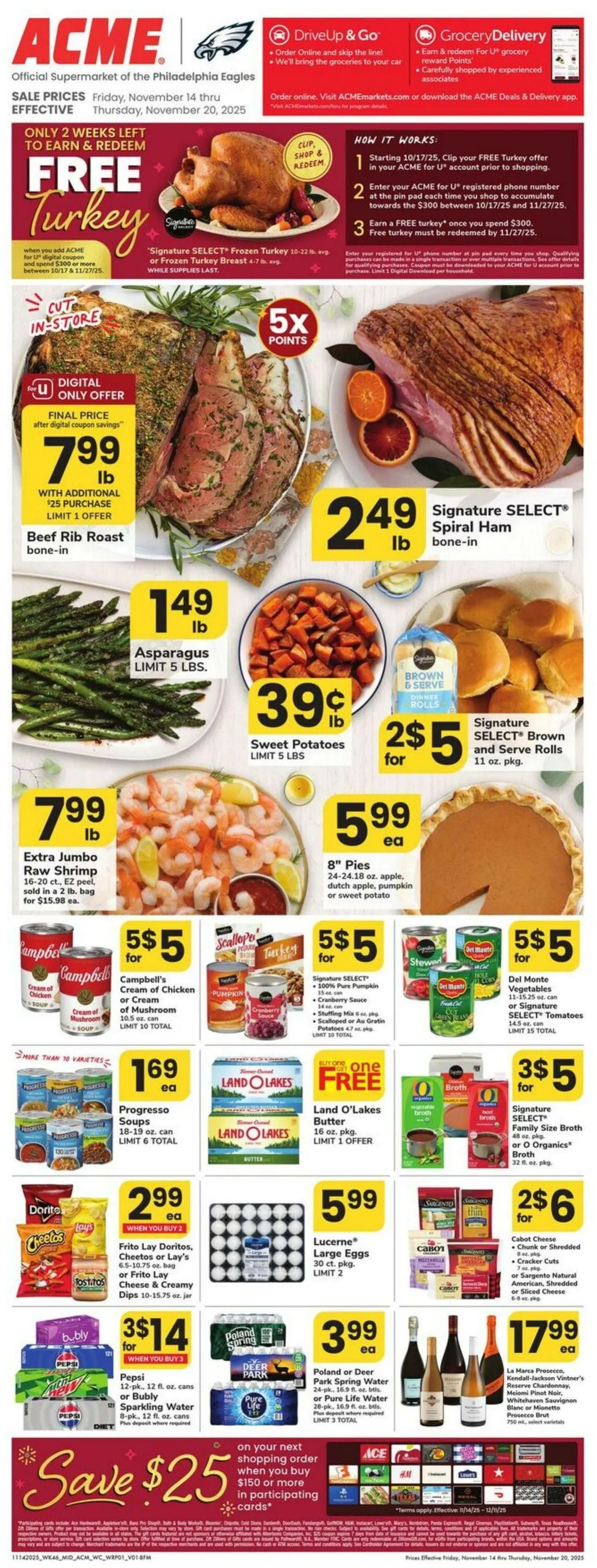 Weekly ad Acme Current weekly ad from November 14 to November 20 2025 - Page 1