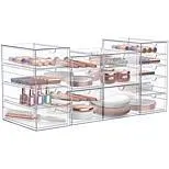 Sorbus 4-pk Makeup Organizer With 16 Drawers