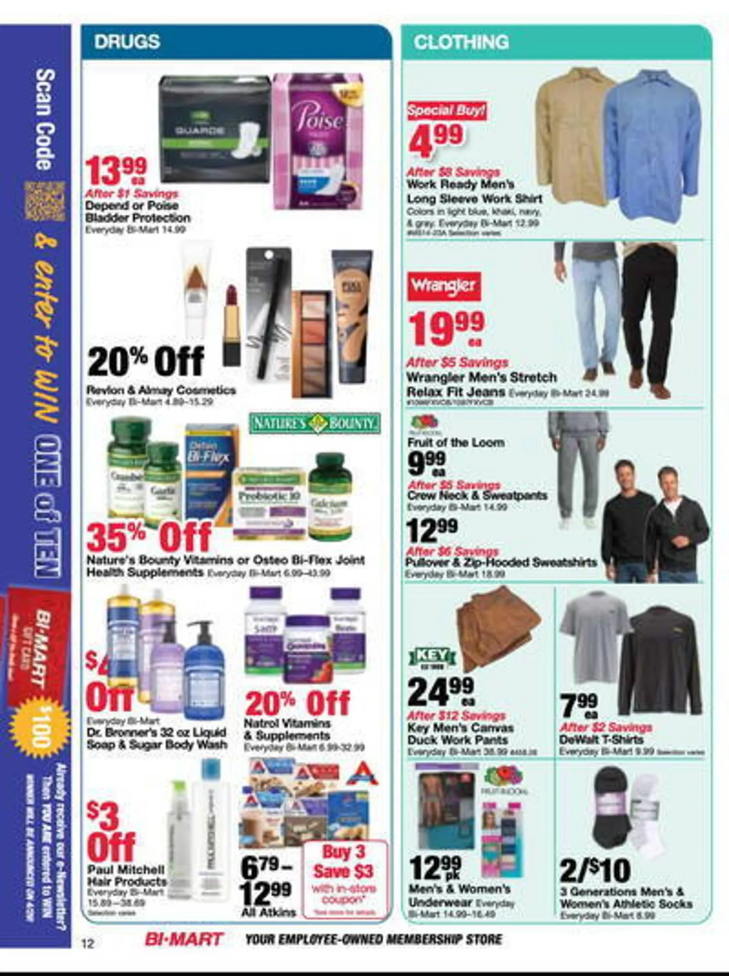 Weekly ad Bi-Mart Weekly Ad from March 25 to April 7 2025 - Page 36