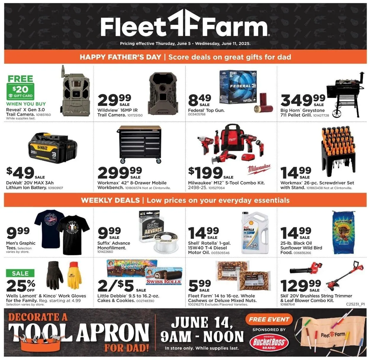 Weekly ad Mills Fleet Farm from June 5 to June 11 2025 - Page 1