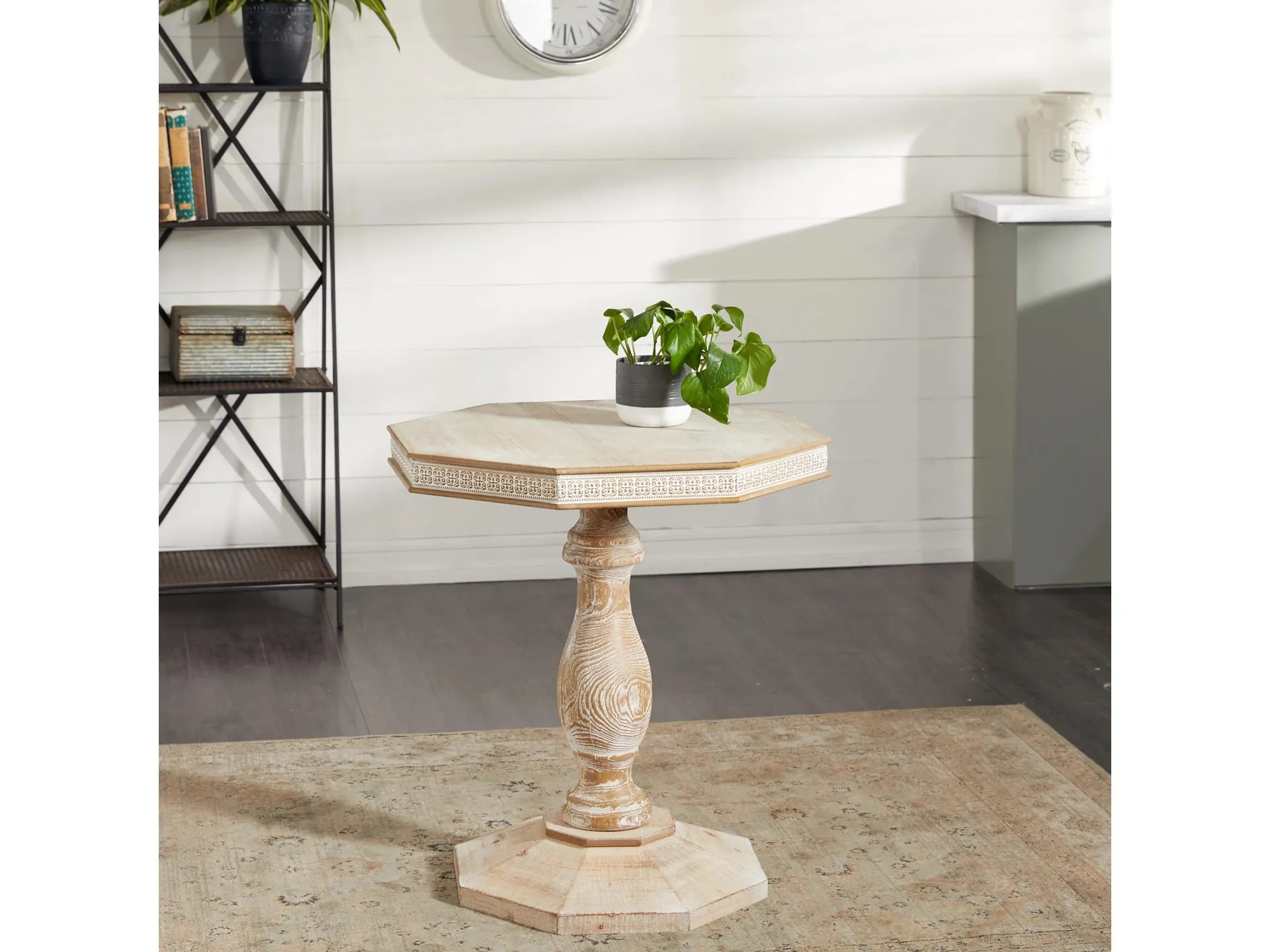 Bayberry Lane Floral Accent Table