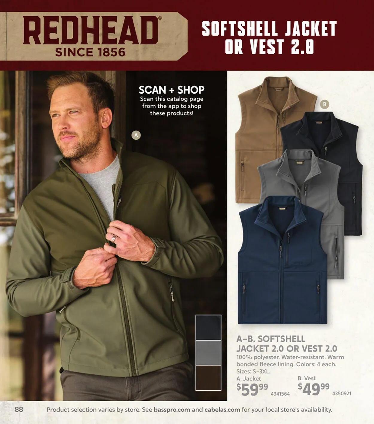 Weekly promotion Cabela's Current weekly ad spanning from November 30 to December 14 2025 - Page 88 for Catalogue 365