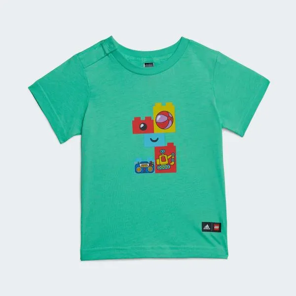 adidas x LEGO® Play Tee-and-Shorts Set
