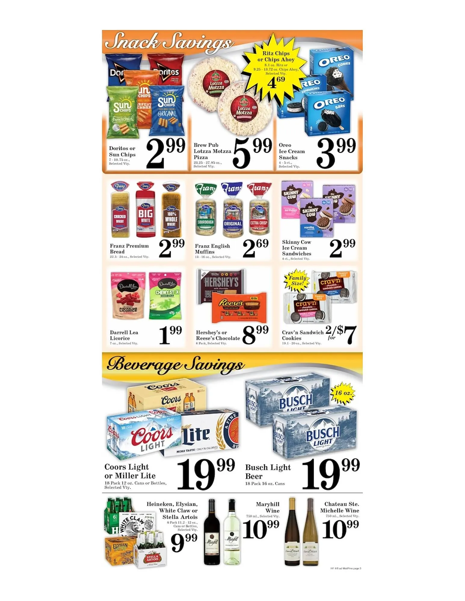 Weekly ad Harvest Foods weekly ad from April 8 to April 14 2026 - Page 3